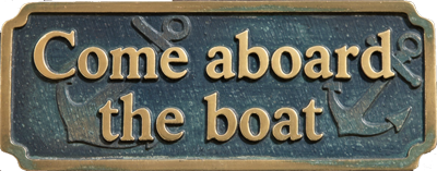 Come aboard the boat